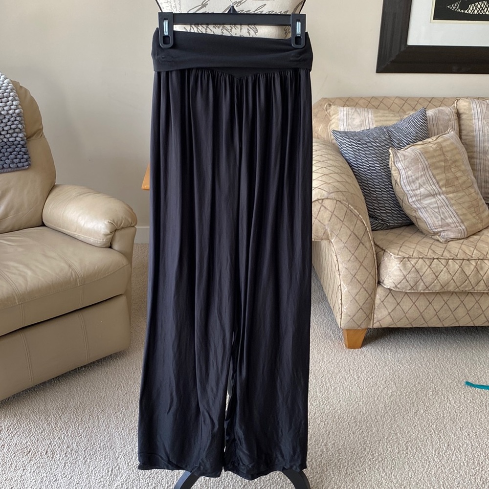 Wmns Faceplant Dreamwear Black Pants Sz. Small